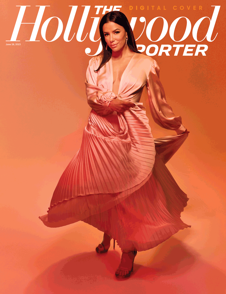 Eva Longoria on the cover of The Hollywood Reporter