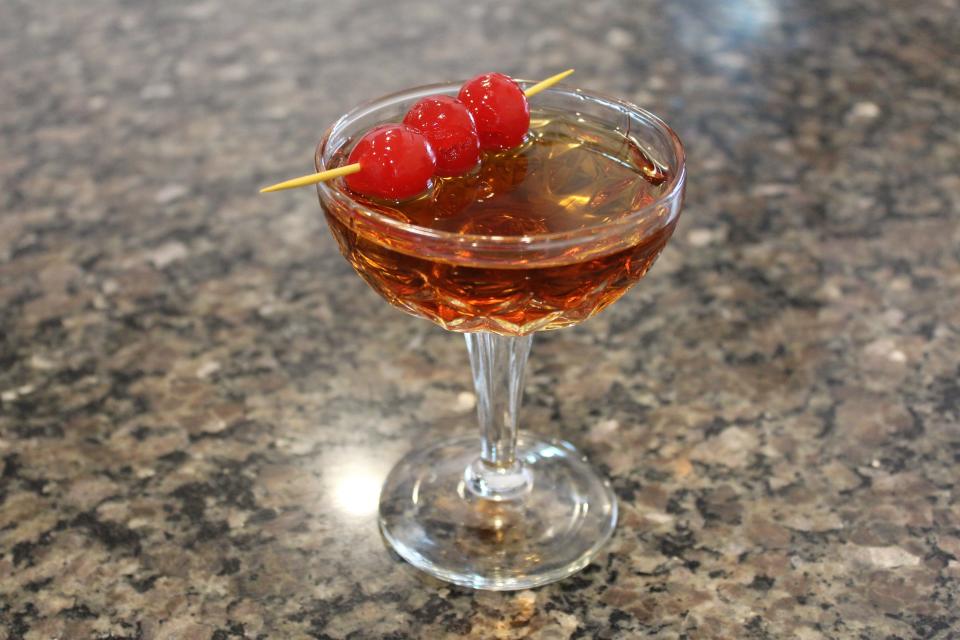 Manhattan cocktail is a boozy classic perfect for summer nights.