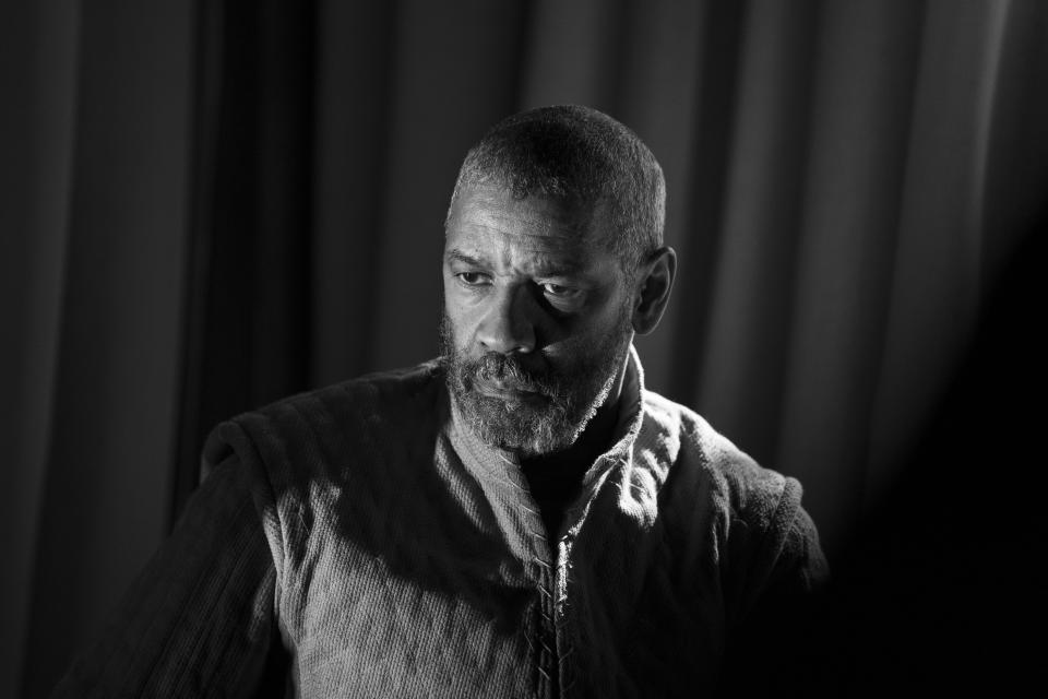 Denzel Washington in The Tragedy of Macbeth (Apple TV+)