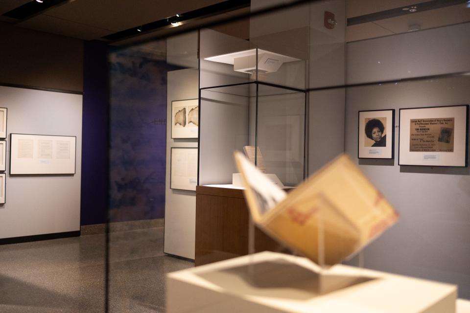 The “Toni Morrison: Sites of Memory” exhibition is now on display at the Princeton University Library.