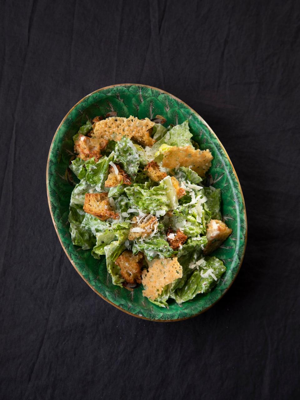 The parmesan shards make this salad dinner party worthy (Alan Donaldson)