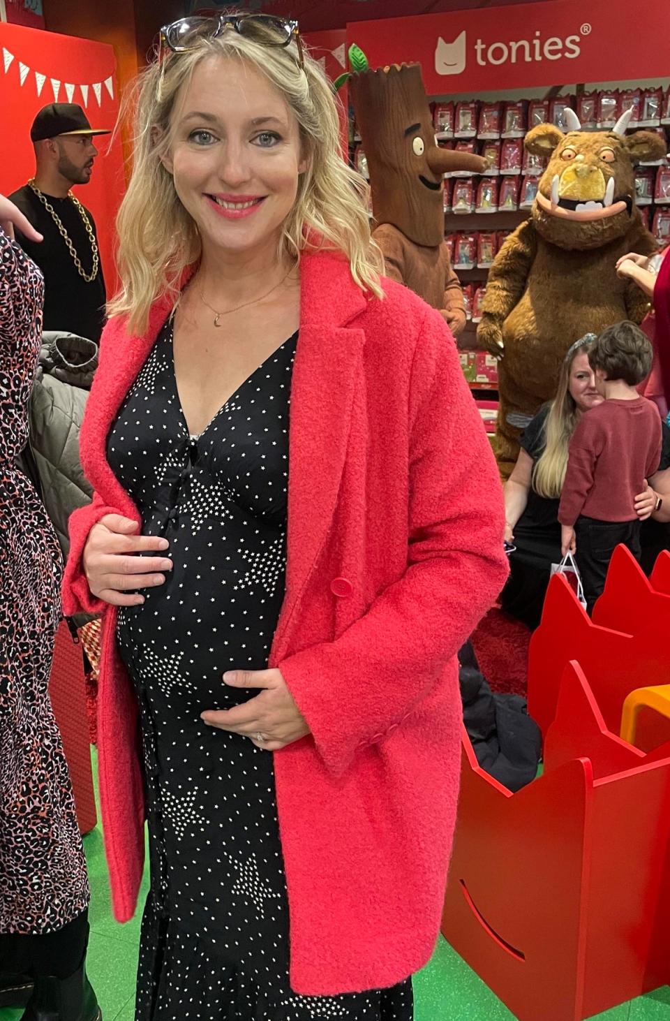 Ali Bastian is currently pregnant with her second child (Tonies x Hamleys)