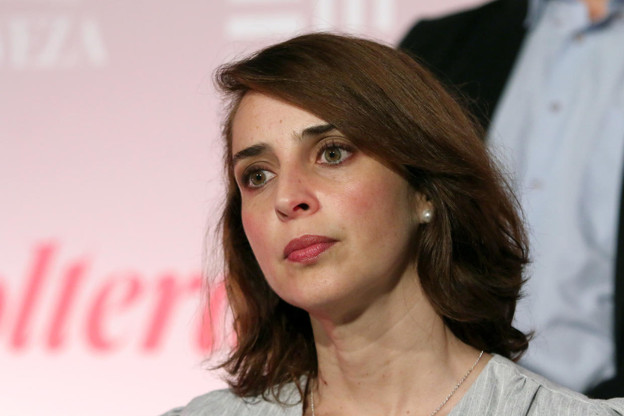 MEXICO CITY, MEXICO - MAY 28: Irán Castillo during a press conference to present the film 'Solteras' at Cinepolis Diana on May 28, 2019 in Mexico City, Mexico. (Photo by Adrián Monroy/Medios y Media/Getty Images)