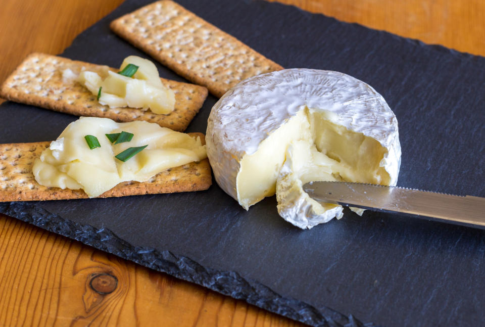 Cheese and crackers