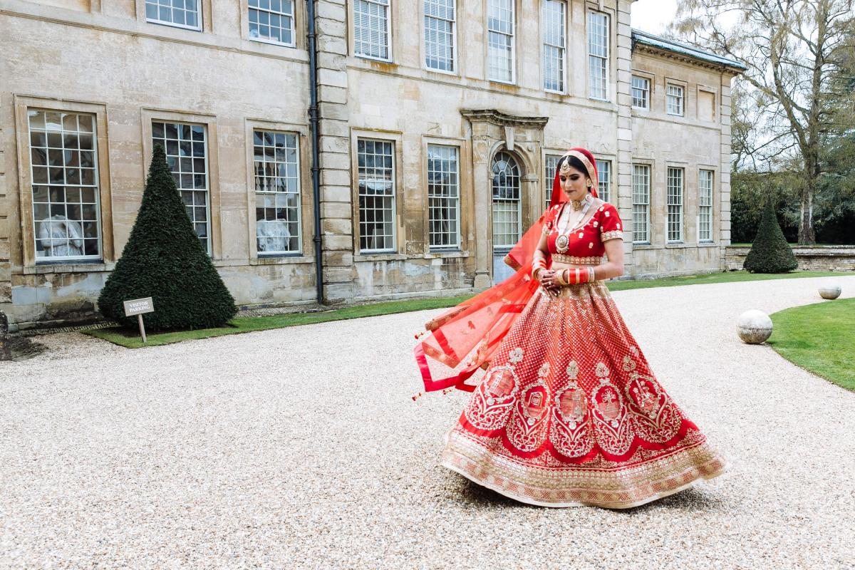 The Bride Wore a Red Lehenga, Then a Vivienne Westwood Gown at This  Indian-English Wedding