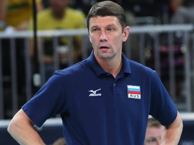 Former Russian women's volleyball coach Sergey Ovchinnikov — Getty