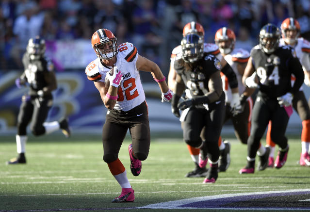 Cleveland Browns - Yesterday Gary Barnidge tied Ozzie Newsome