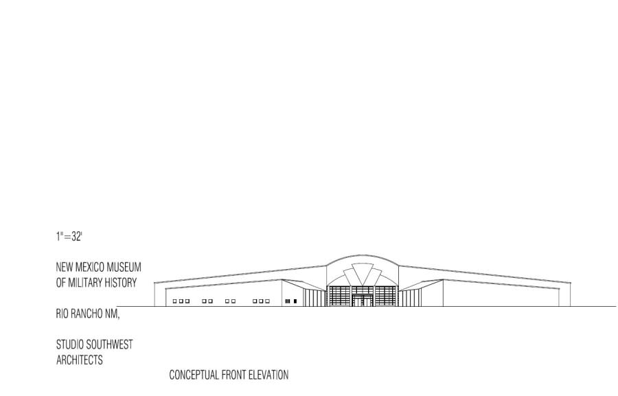 New Mexico Museum of Military History Architectural Plans.