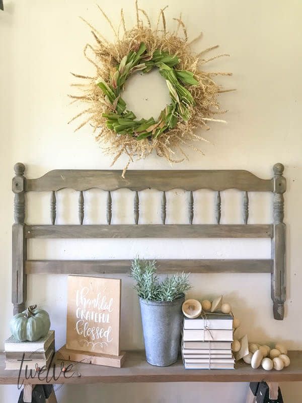 Indoor Corn stalk Wreath