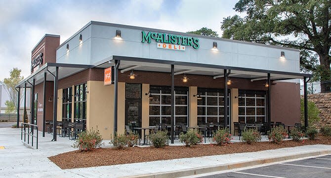 A McAlister's Deli similar to this one is opening Monday on Mansfield Road.