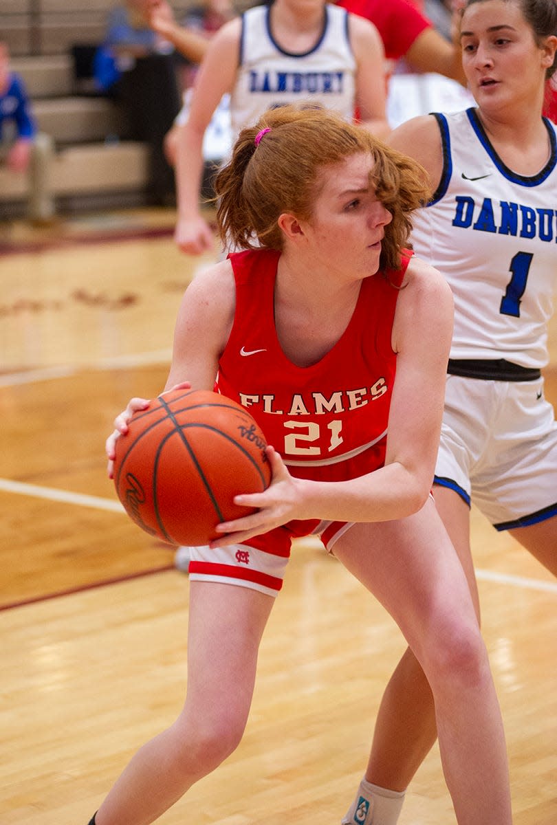 Mansfield Christian's Raegan Standridge will have a much bigger role for the Flames in 2023-24.