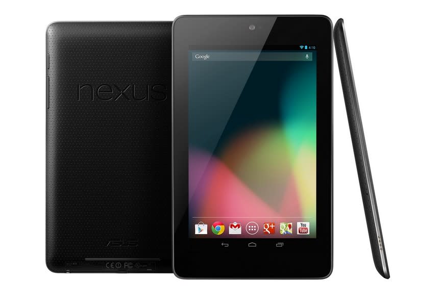 ▲據傳2012年版的Nexus 7，將不能升級Android M。