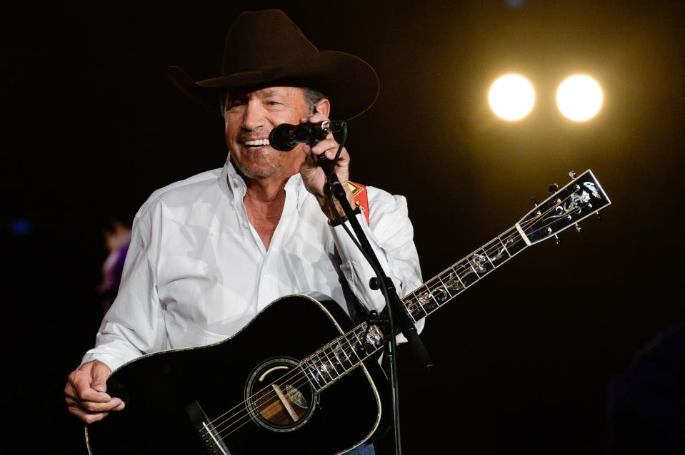 George Strait will headline Buckeye Country Superfest at Ohio Stadium on Saturday.