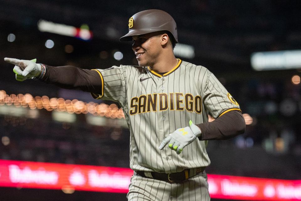 Padres outfielder Juan Soto is expected to be moved by the 2024 season.