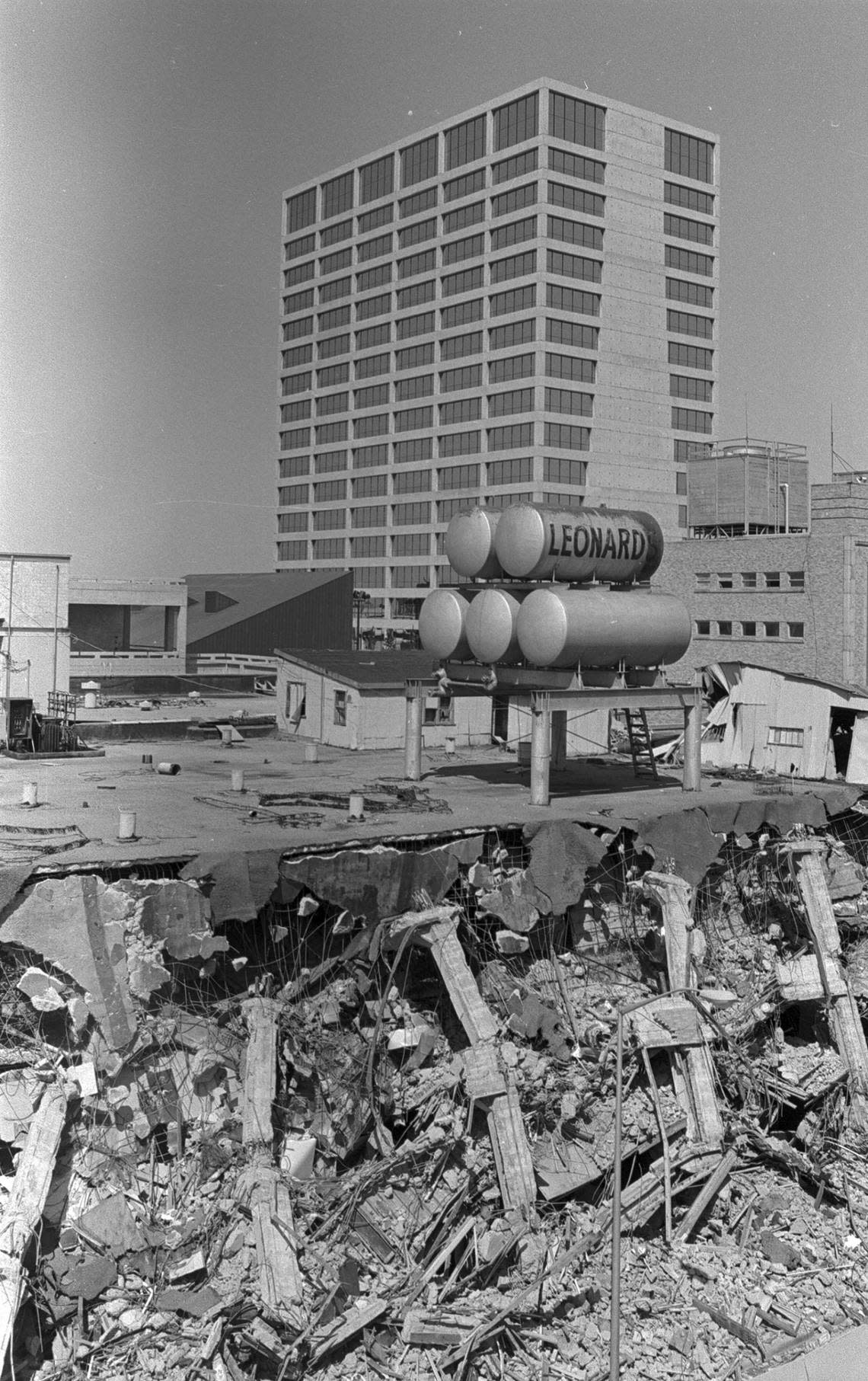 May 16, 1979: The demolition of Leonard’s Department Store.