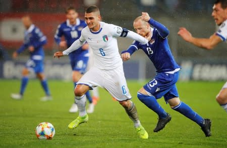 Euro 2020 Qualifier - Group J - Liechtenstein v Italy