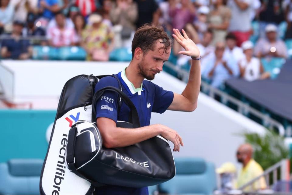 Men&#x002019;s world No2 Daniil Medvedev is among the most high-profile players set to be affected  (Getty Images)
