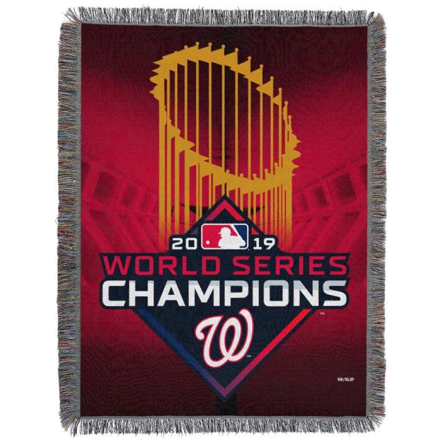 Washington Nationals Shirt Mens Large 2019 World Series Champs Tee MLB