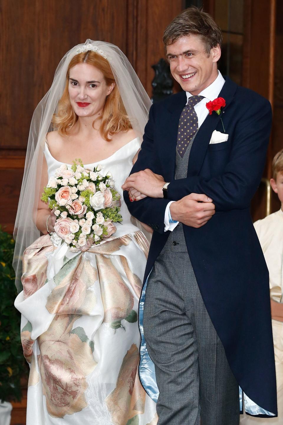 2014: Princess Maria Theresia von Thurn und Taxis and Hugo Wilson