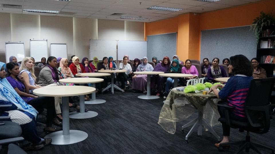 International Women’s Day talk with the employees. — Picture courtesy of HSBC Electronic Data Processing Malaysia