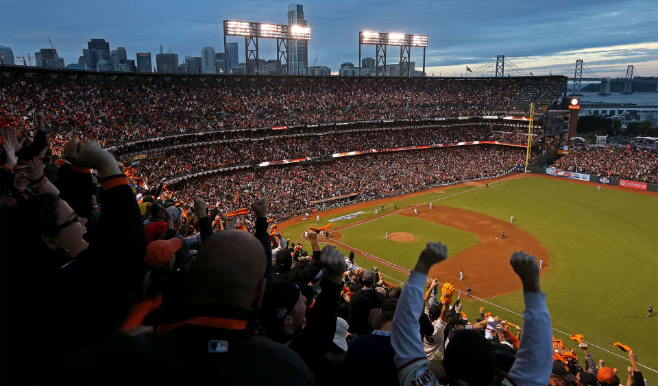 Salesforce Tower Snubbed on S.F. Giants Oracle Park Calendar