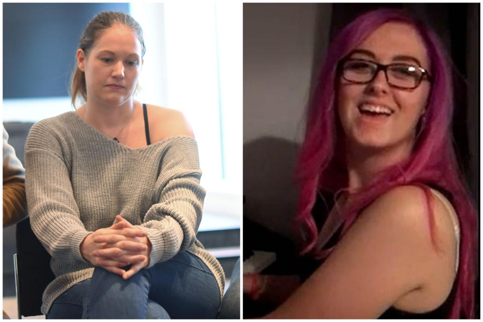 Joanne, left, has talked about the night Jodie Chesney, right, was killed. (PA/Met Police)