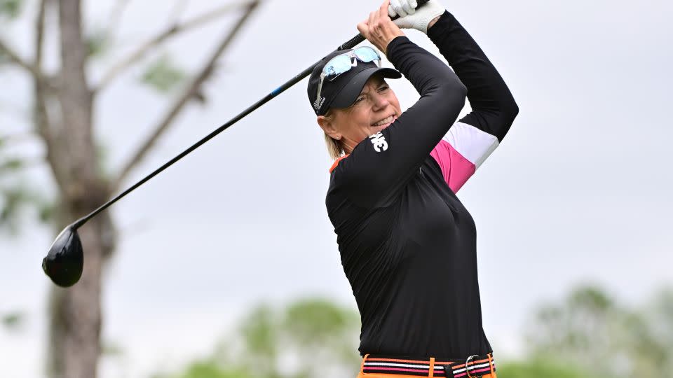 Annika Sorenstam, posiblemente la mejor golfista, puede que esté retirada del juego, pero su impulso para empoderar a las mujeres en el deporte es más fuerte que nunca.  -Julio Aguilar/Getty Images