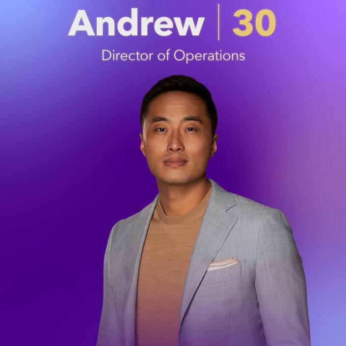 Andrew from Love is Blind season 3 cast