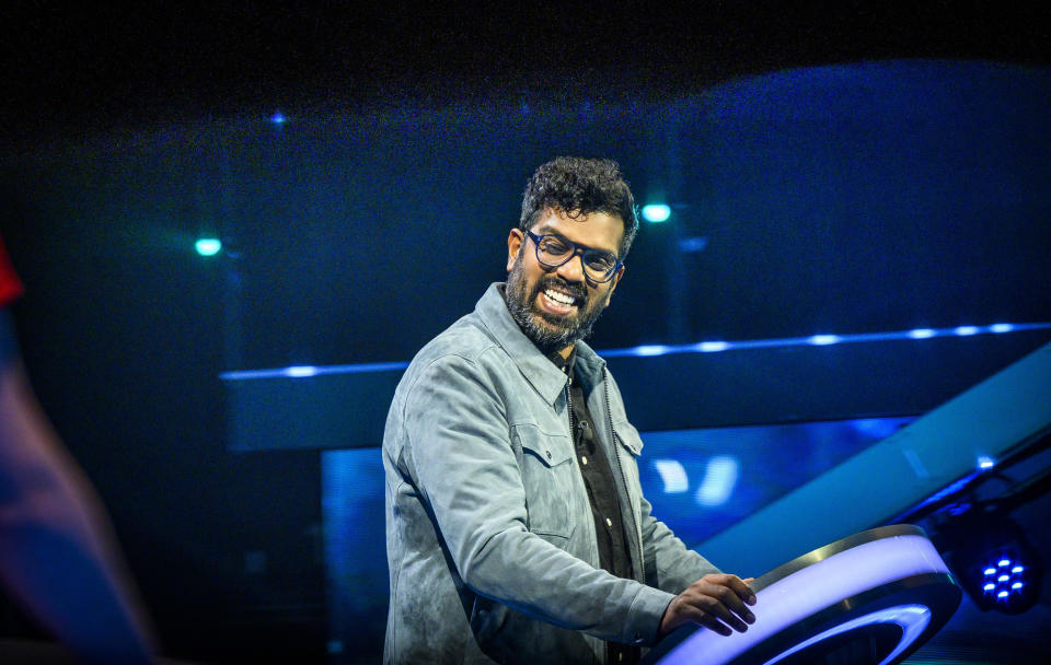 Romesh Ranganathan is the host of The Weakest Link (BBC/Alan Peebles)