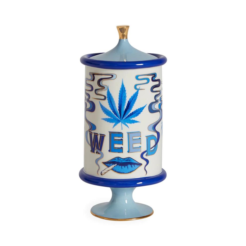 Jonathan Adler Druggist Weed Canister