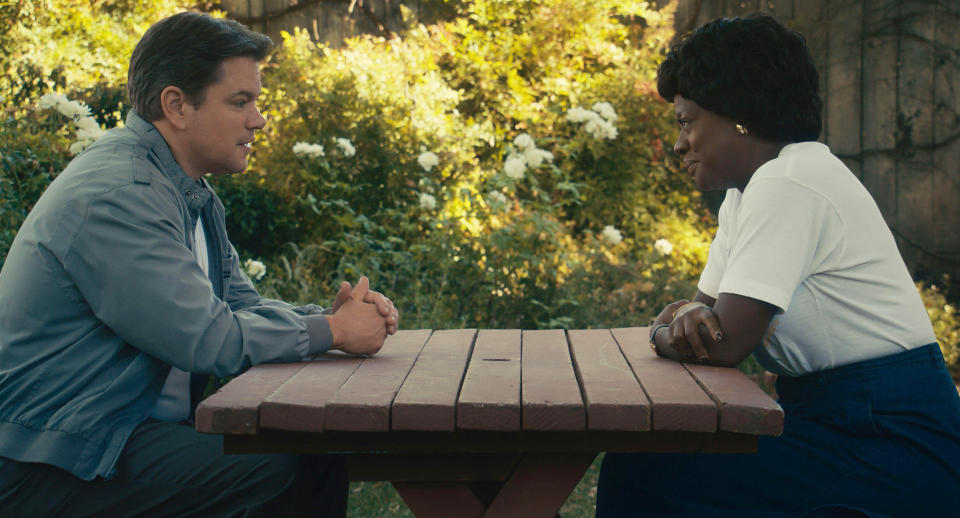 Matt Damon and Viola Davis in 