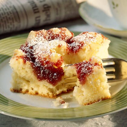 Raspberry-Cheese Coffee Cake