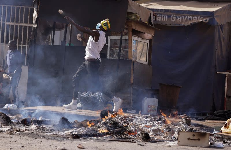 Senegalese police crack down on protests over election delay in Dakar