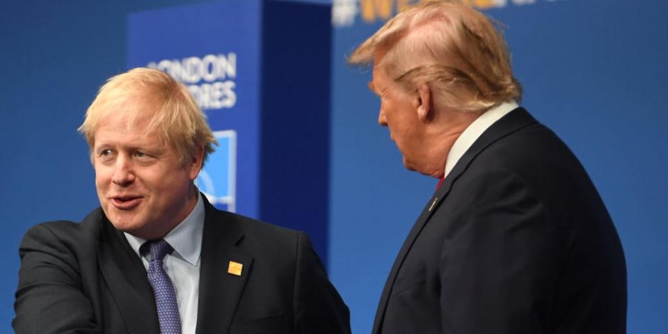 Boris Johnson and Donald Trump