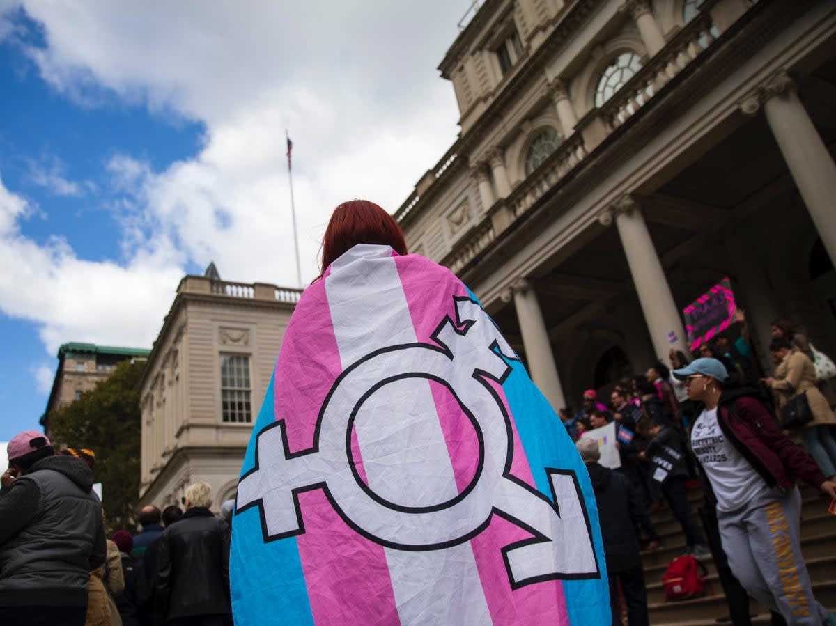 Las personas trans tienen más aceptación en EE.UU. pero cada vez hay más proyectos de ley que las atacan  (Getty Images)