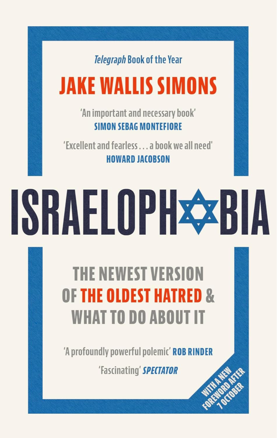 Israelophobia by Jake Wallis Simons (Jake Wallis Simons)