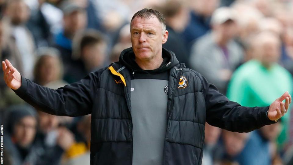 Newport County manager Graham Coughlan