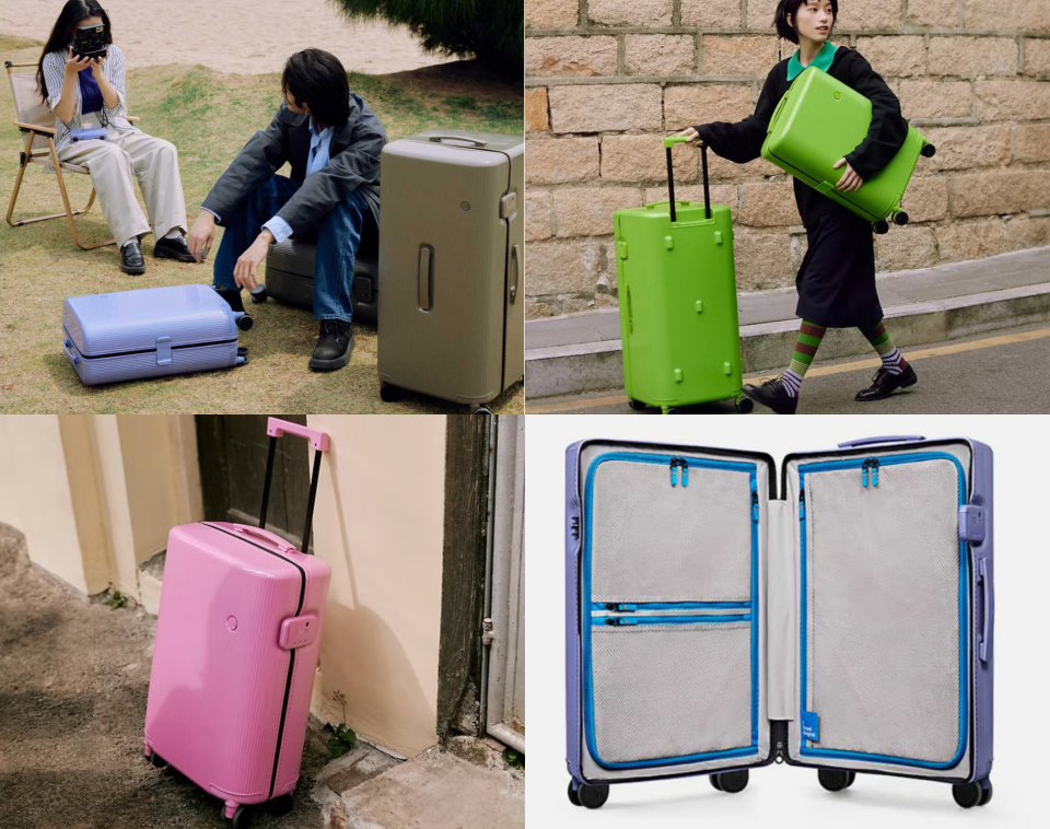 行李箱品牌推薦4：ITO PISTACHIO 開心果行李箱(圖片來源:Pinkoi)