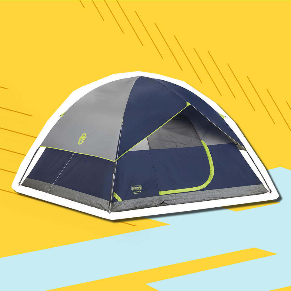 what to bring camping at a music festival, Coleman Sundome Camping Tent