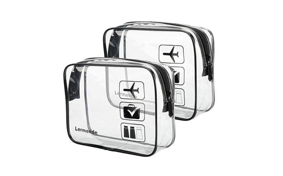 Best Clear Toiletry Bag: Lermende TSA-approved Clear Toiletry Bag