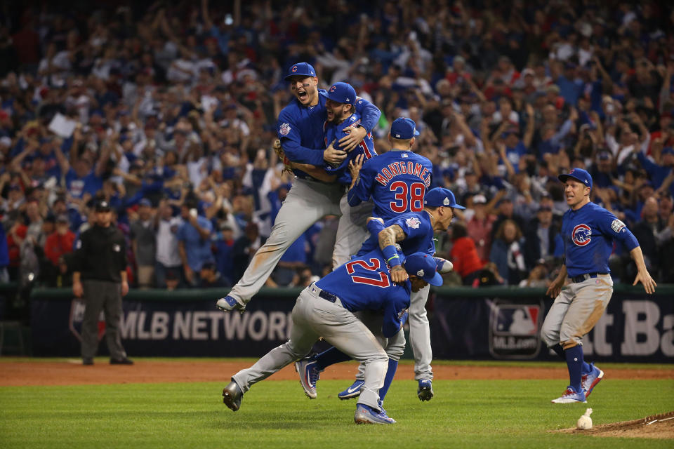 Cubs win the World Series