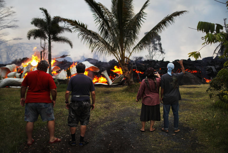 Kilauea volcano erupts on Hawaii’s Big Island