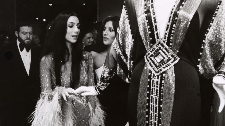 Cher attended the "Romantic and Glamorous Hollywood Design" Met Gala in 1974. (Photo by Ron Galella/Ron Galella Collection via Getty Images) - Ron Galella/Getty Images
