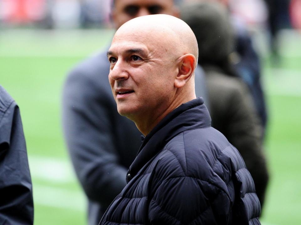 Tottenham Hotspur chairman Daniel Levy looks on: Getty Images