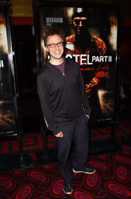 James Gunn at the Los Angeles premiere of Hostel: Part II