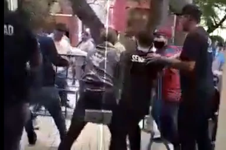 Hace unos días hubo incidentes en las protestas.