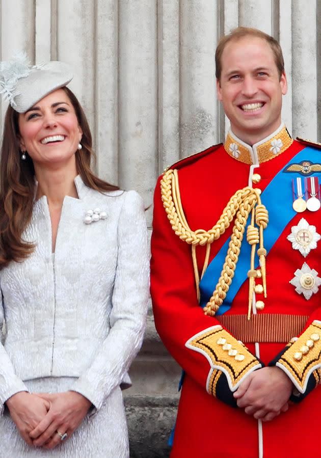 Prince William and Kate Middleton (pictured) married in 2011 but William never wears a wedding ring. Photo: Getty