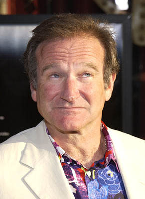 Robin Williams at the Hollywood premiere of Warner Brothers' Insomnia