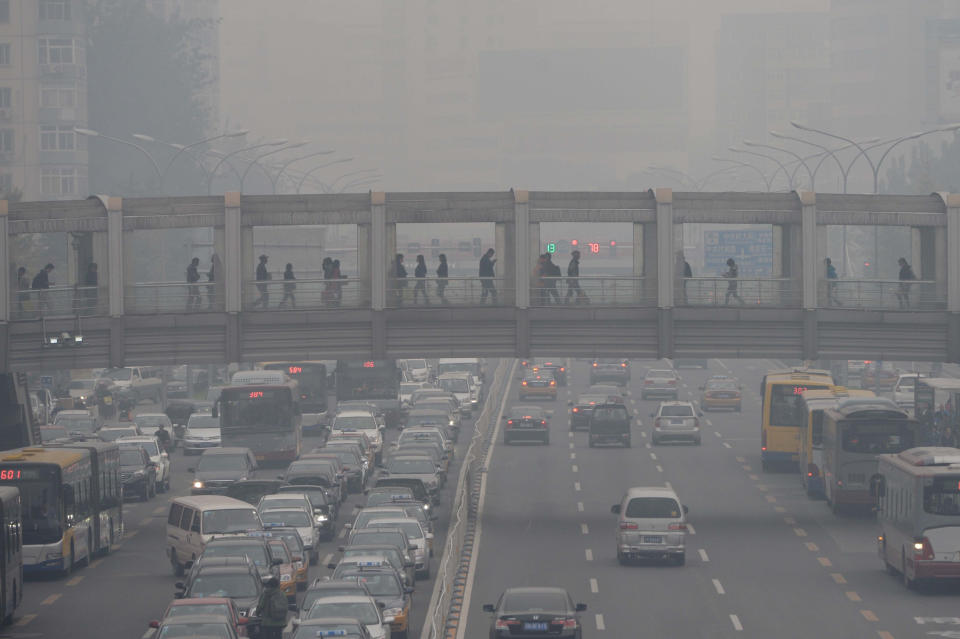 Los combustibles fósiles generan el 35 por ciento de los gases de efecto invernadero (AFP/Archivos | .)