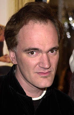 Quentin Tarantino at the Mann National Theater premiere of Dreamworks' The Mexican